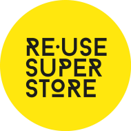 RE:USE SUPER STORE auf Signalgelb